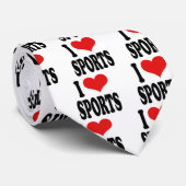 I Love Sports Stropdas (Opgerold)