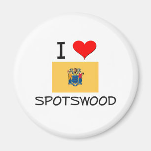 I Love Spotswood New Jersey Magneet