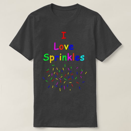 I Love Sprinkles 223 T-shirt (Design voorkant)