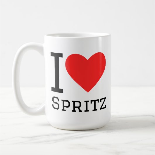 I love spritz koffiemok (Links)