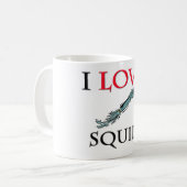 I Love Squid Koffiemok (Voorkant links)