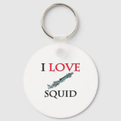I Love Squid Sleutelhanger (Voorkant)