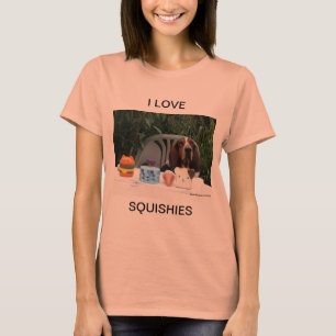 I Love Squishies T-Shirt met Boris Basset