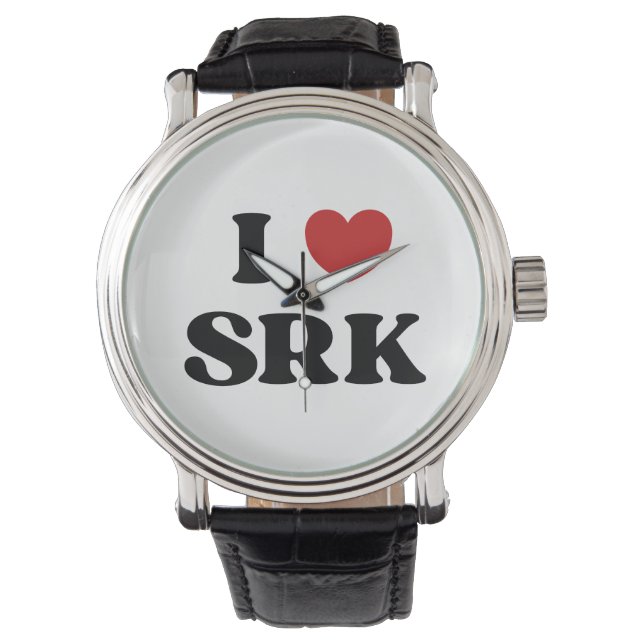 I Love SRK - I Love Shahrukh Khan Horloge (Voorkant)