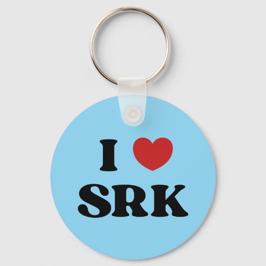 I Love SRK - I Love Shahrukh Khan Sleutelhanger (Voorkant)