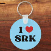 I Love SRK - I Love Shahrukh Khan Sleutelhanger (Achterkant)