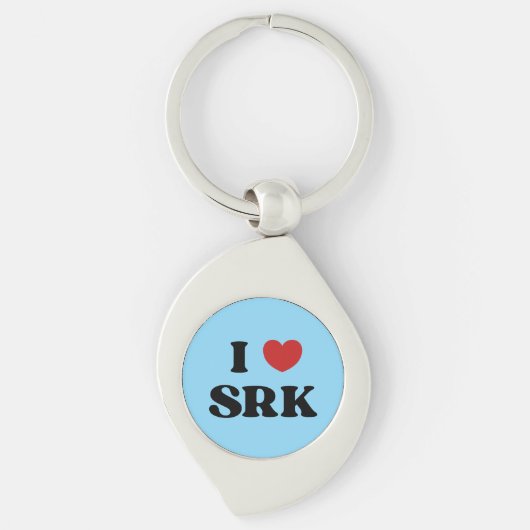 I Love SRK - I Love Shahrukh Khan Sleutelhanger (Voorkant)