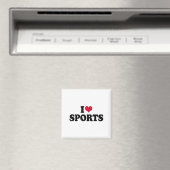 I Love Srts Fitness Motivation  Magneet (Insitu (Vaatwasser))