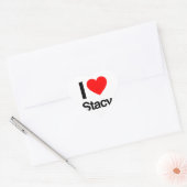 i love stacy hart sticker (Envelop)