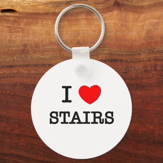 I Love Stairs Sleutelhanger (Voorkant)