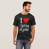 I Love Staten Island T-shirt (Voorkant volledig)