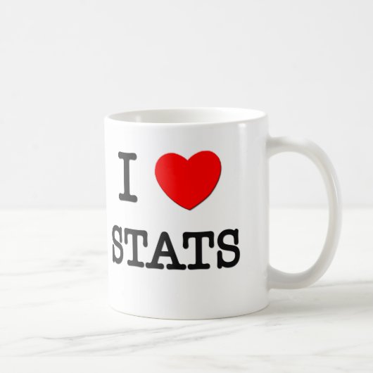 I Love Stats Koffiemok (Rechts)