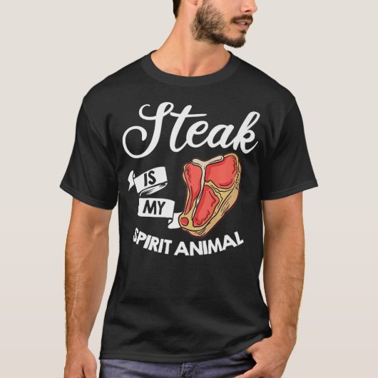 I Love Steak Ribeye House Premium T-shirt (Voorkant)