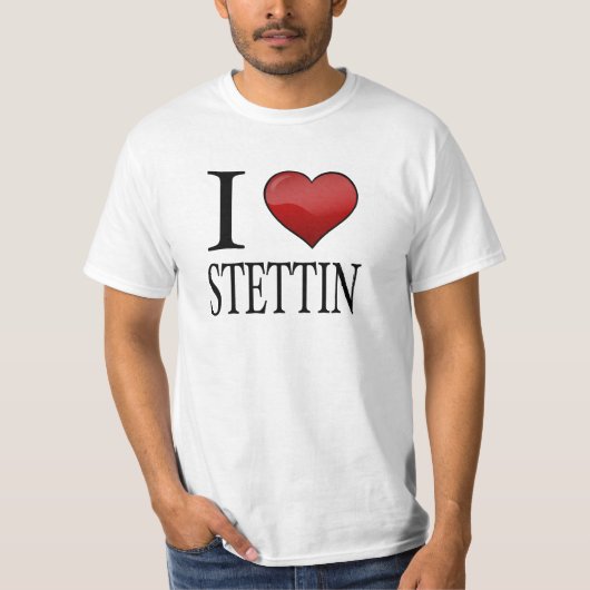 I Love Stettin T-shirt (Voorkant)