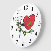 I Love Stick Bugs Grote Klok (Hoek)