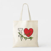 I Love Stick Bugs Tote Bag (Achterkant)