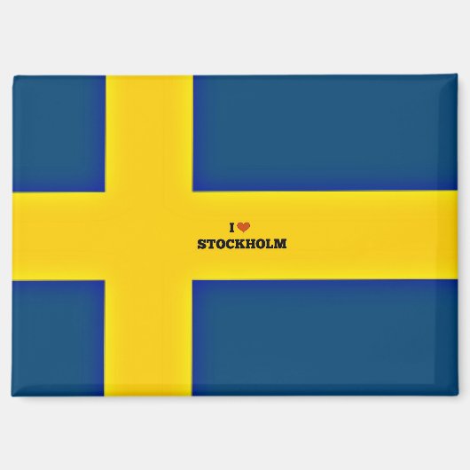 I Love Stockholm Magneet (Voorkant)