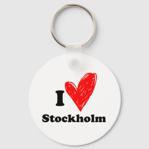 I Love Stockholm Sleutelhanger