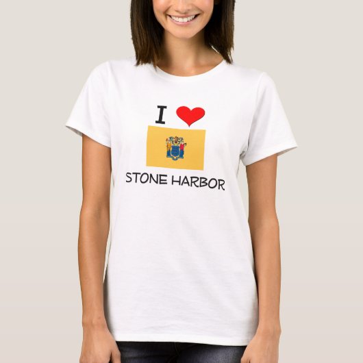 I Love Stone Harbour New Jersey T-shirt (Voorkant)
