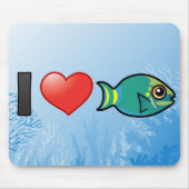 I Love Stoplight Parrotfish Muismat (Voorkant)