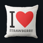 I love strawberry  kussen<br><div class="desc">I love strawberry,  for food lovers</div>