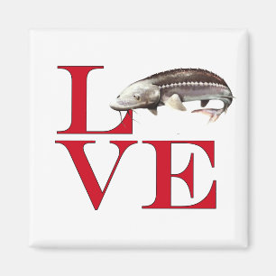 I Love Sturgeon Magneet