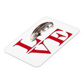 I Love Sturgeon Magneet (Linkerzijde)