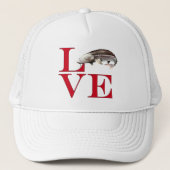 I Love Sturgeon Trucker Pet (Voorkant)