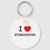 I Love Submarines Sleutelhanger (Voorkant)