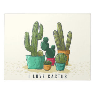 I Love Succulents Notitieblok