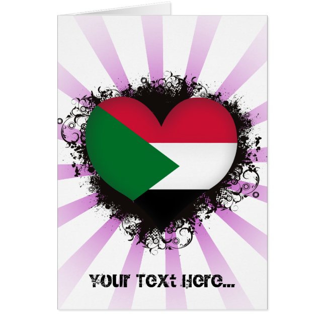  I Love Sudan (Voorkant)