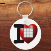 I Love Sudoku Sleutelhanger (Voorkant)