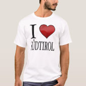 I Love Südtirol T-shirt (Voorkant)