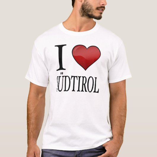 I Love Südtirol T-shirt (Voorkant)