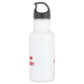 I Love Sugar Gliders Waterfles (Achterkant)