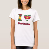 I love Suriname T-shirt (Voorkant)
