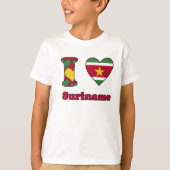 I love Suriname T-shirt (Voorkant)