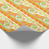 I Love Surven: Mooie Bloemen met Cool Text Art Cadeaupapier (Hoek)