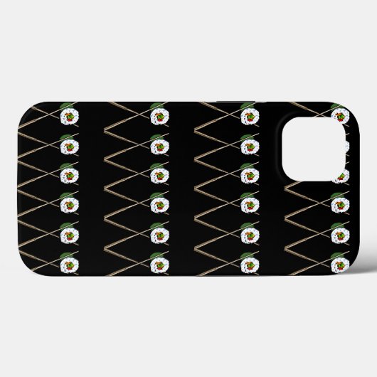 I Love Sushi Phone Case (Achterkant (horizontaal))