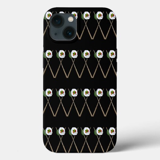 I Love Sushi Phone Case (Achterkant)