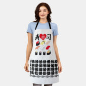 I Love Sushi Schort (Gedragen)