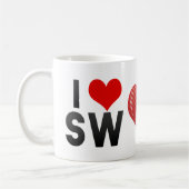 I Love SW Koffiemok (Links)