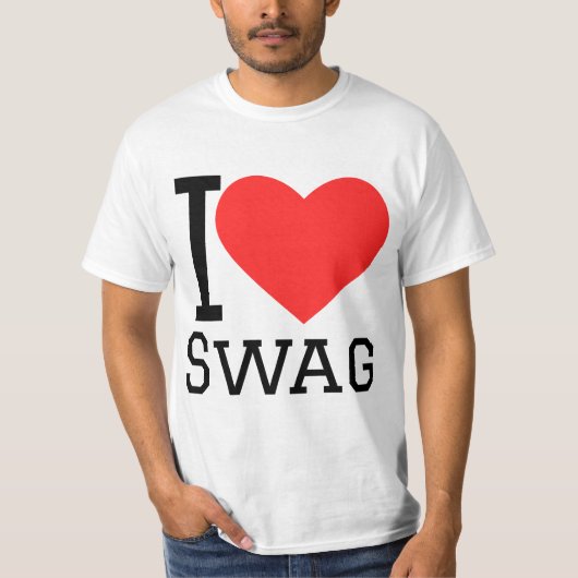 I love swag t-shirt (Voorkant)
