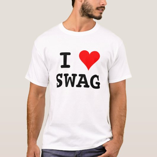 I Love SWAG T-shirt (Voorkant)