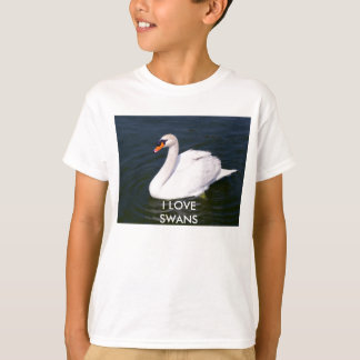 I LOVE SWANS T-SHIRT