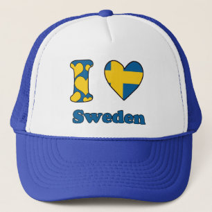 I love Sweden Trucker Pet
