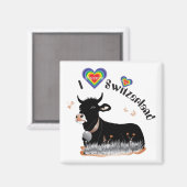 I love Switzerland Magnet (Voorkant / Achterkant)