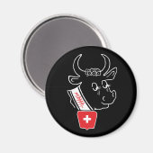 I love Switzerland Magnet (Voorkant / Achterkant)