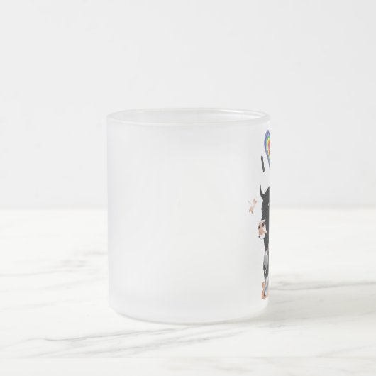 I love Switzerland Tasse Matglas Koffiemok (Center)