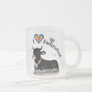 I love Switzerland Tasse Matglas Koffiemok